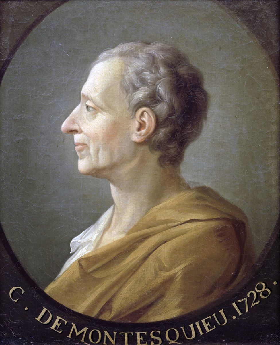 Portrait de Montesquieu — théoricien de la séparation des pouvoirs